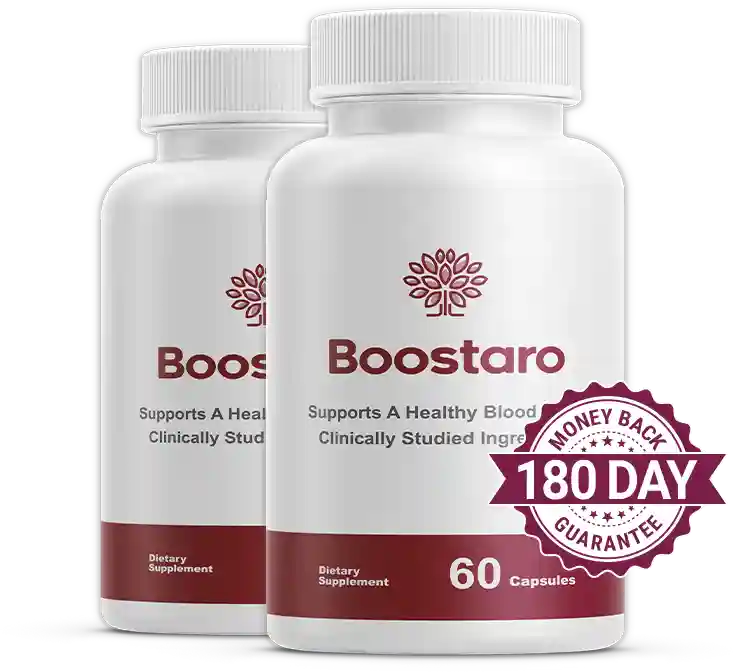 Boostaro dietary supplement bottle